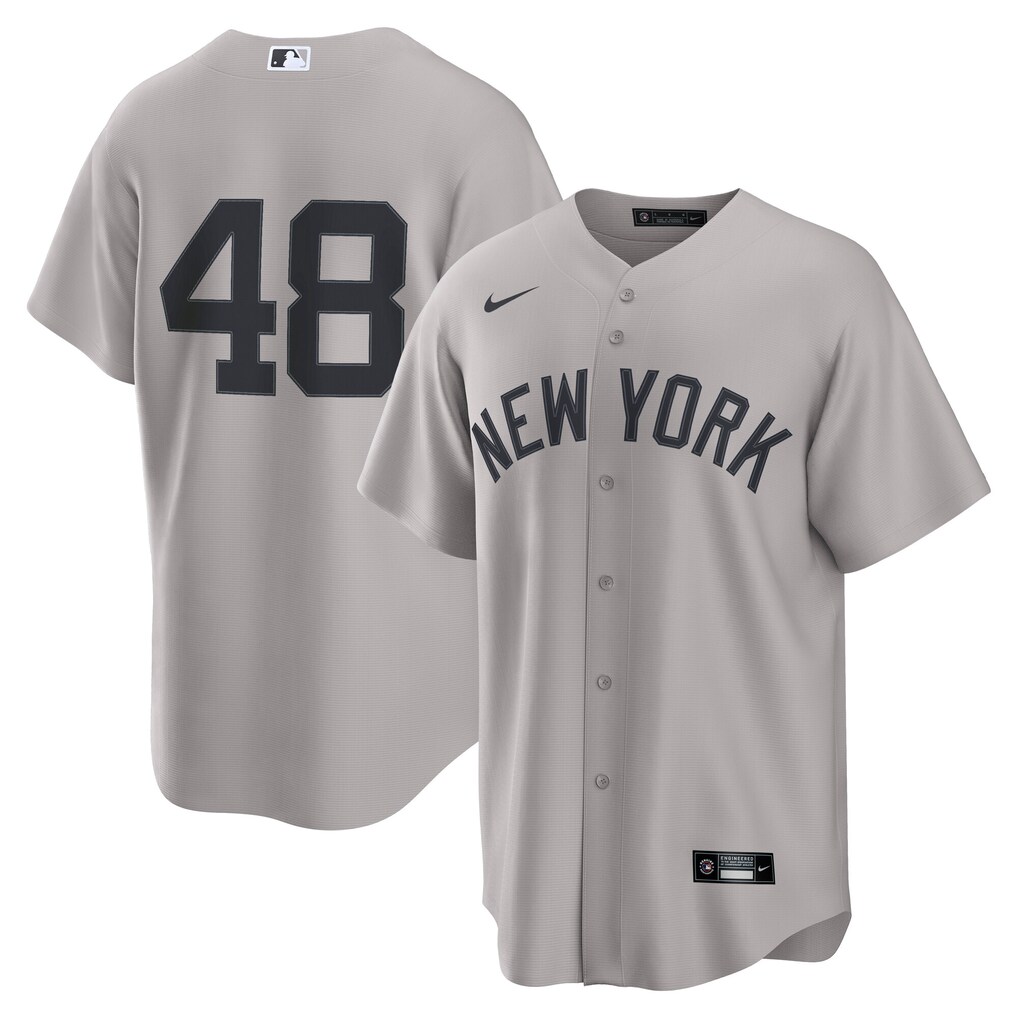 Men's  New York Yankees Paul Goldschmidt Nike Gray Road Replica Jersey