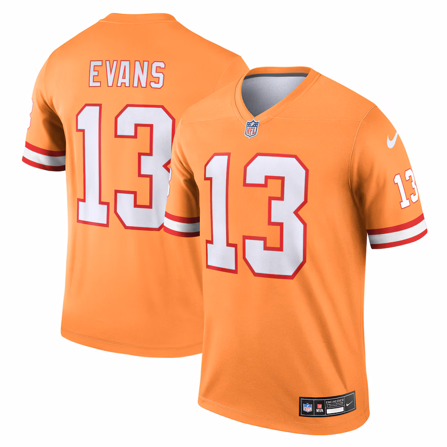 Men's Tampa Bay Buccaneers Mike Evans Nike Orange Legend Player Performance Top