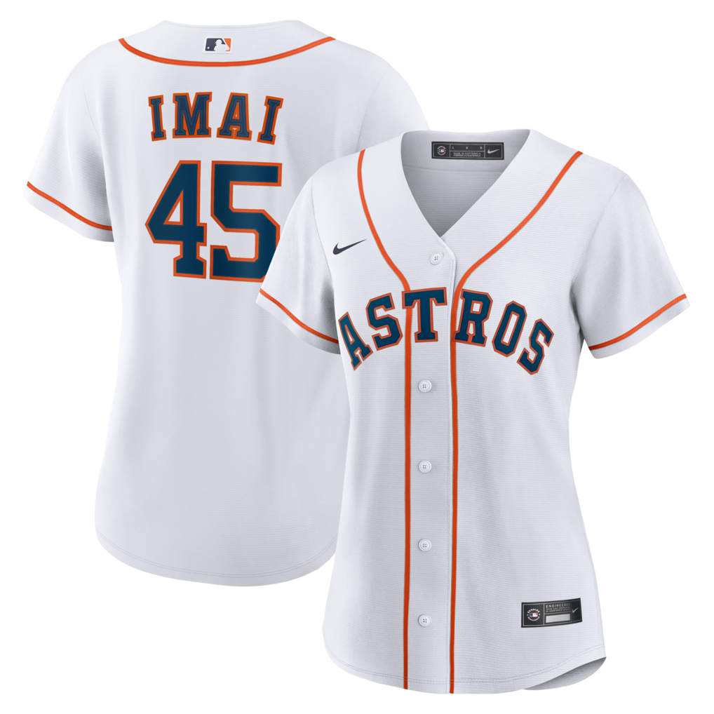 Women's Houston Astros Tatsuya Imai Nike White Home Replica Jersey