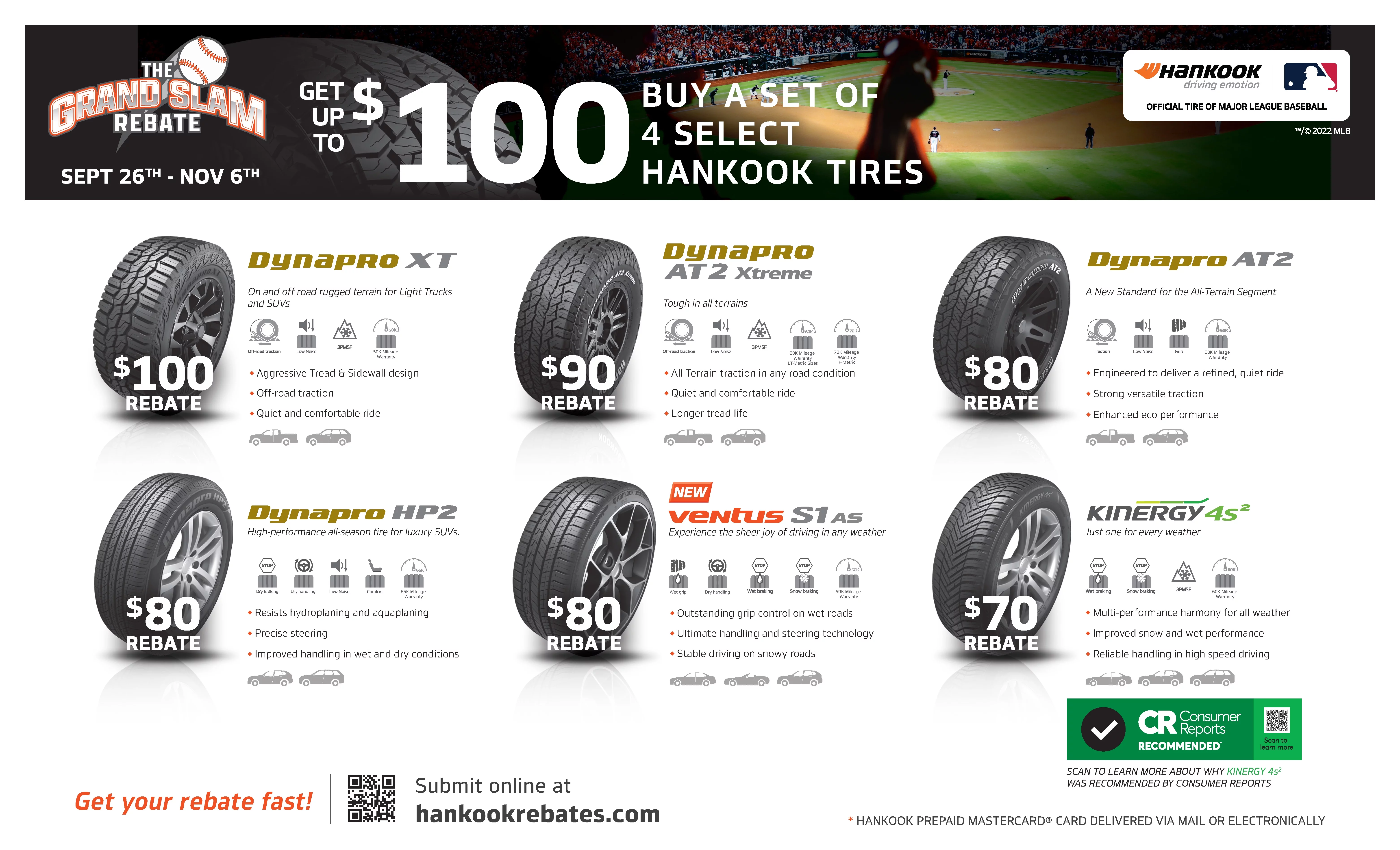 Hankook Dynapro AT2 (RF11) 305/50R20 120 T Tire