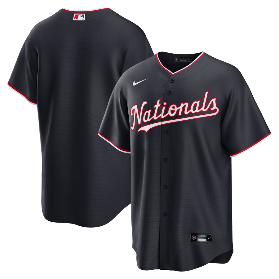 Men's Washington Nationals Nike Navy Alternate Replica Jersey