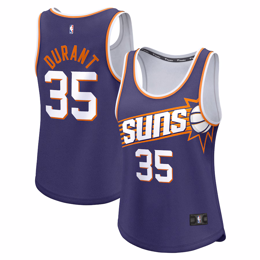 Women's Phoenix Suns Kevin Durant Fanatics Purple Fast Break Player Jersey - Icon Edition