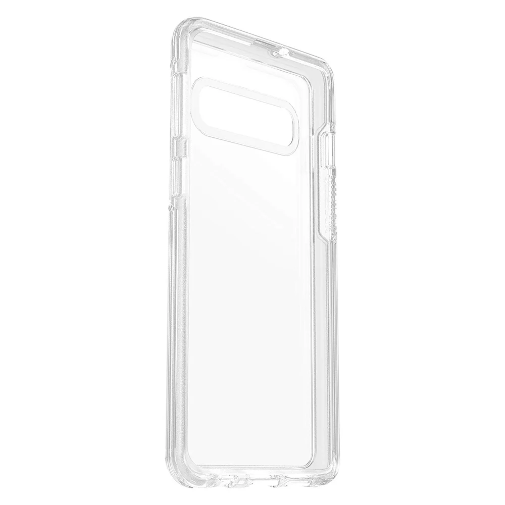 OtterBox Symmetry Series Clear Drop Protection Rubber Case for Samsung Galaxy S10 - Clear - Curated Treasures Market