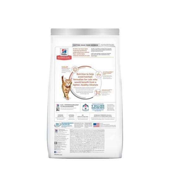Hill’s Science Diet Adult Hairball Control Light Dry Cat Food