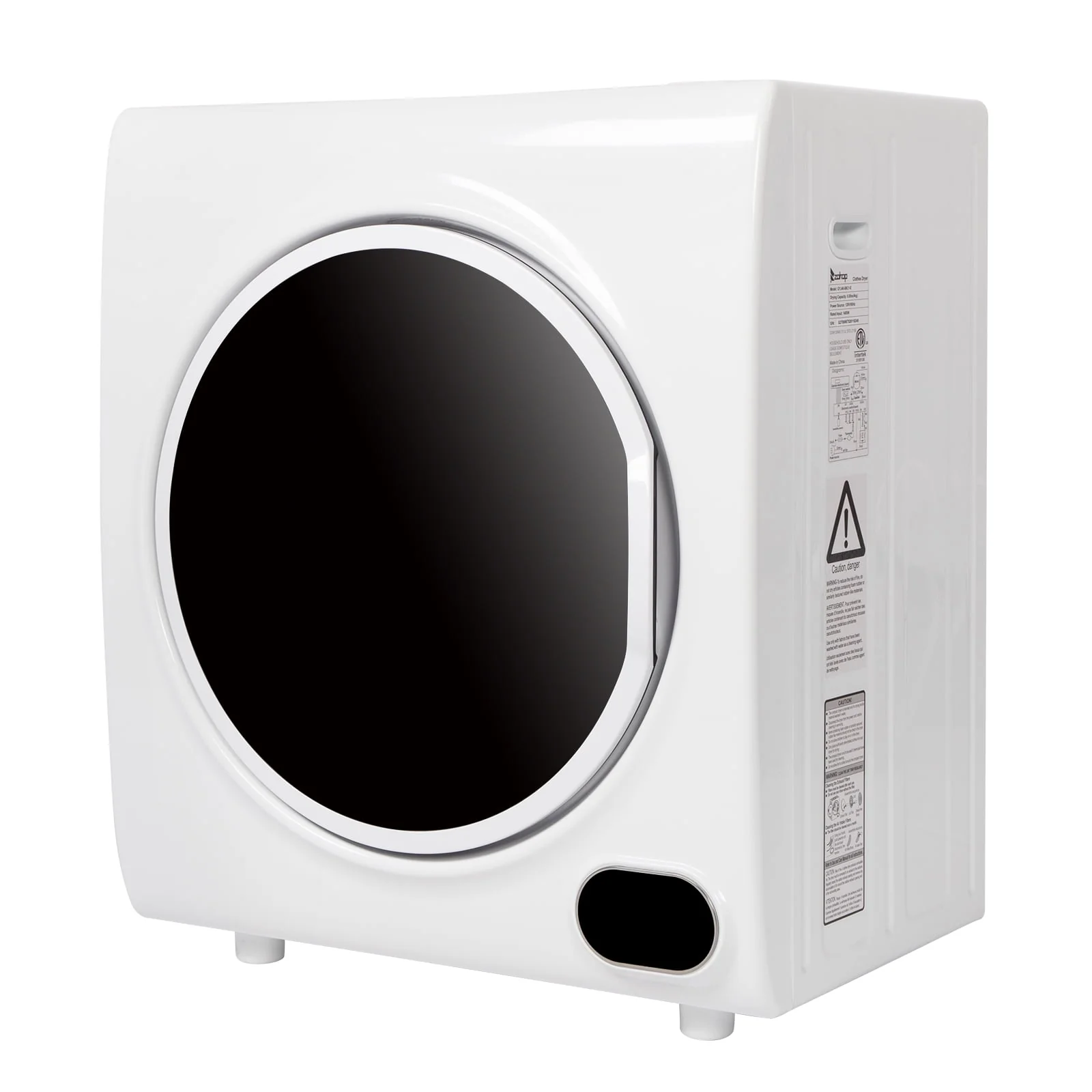 SalonMore  2.6 cu.ft Compact Laundry Dryer, White