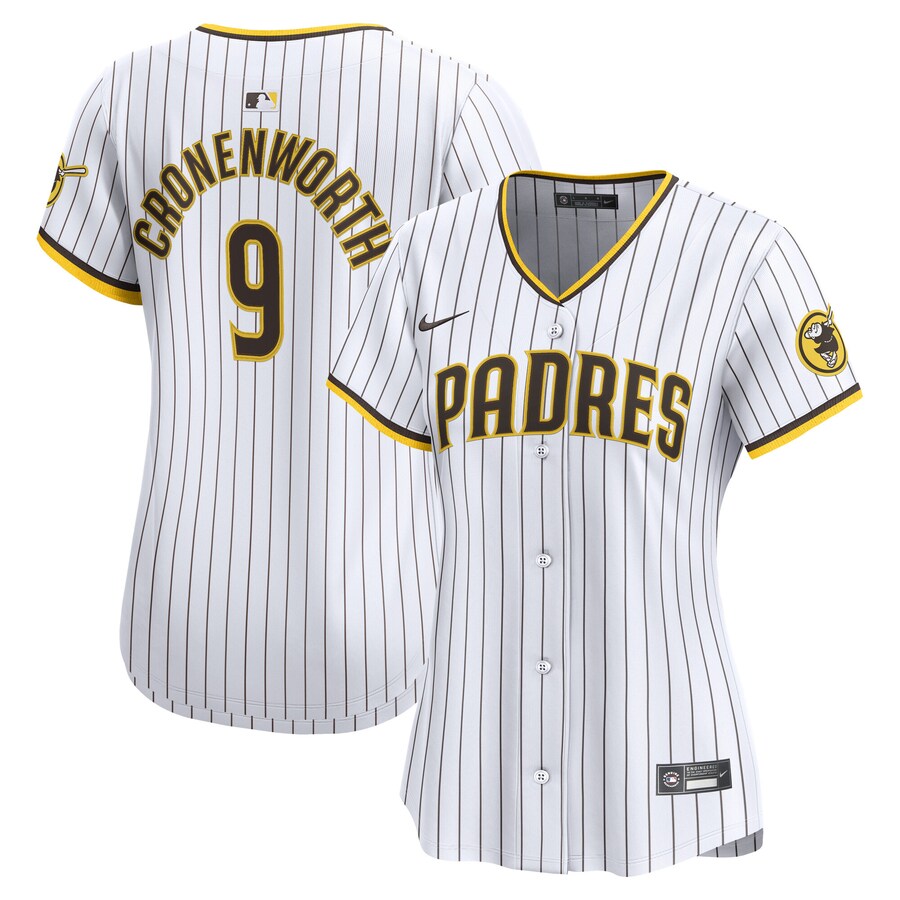 Women's San Diego Padres Jake Cronenworth Nike White Home Limited Jersey