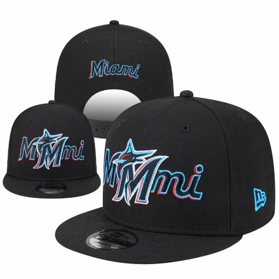 MLB Miami Marlins Stitched Snapback Hats 2026.1-01