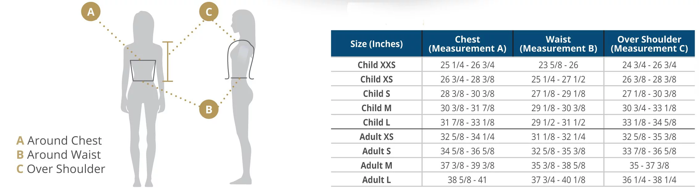 Ovation Kids Comfort Flex Body Protector XS - Curated Treasures Market