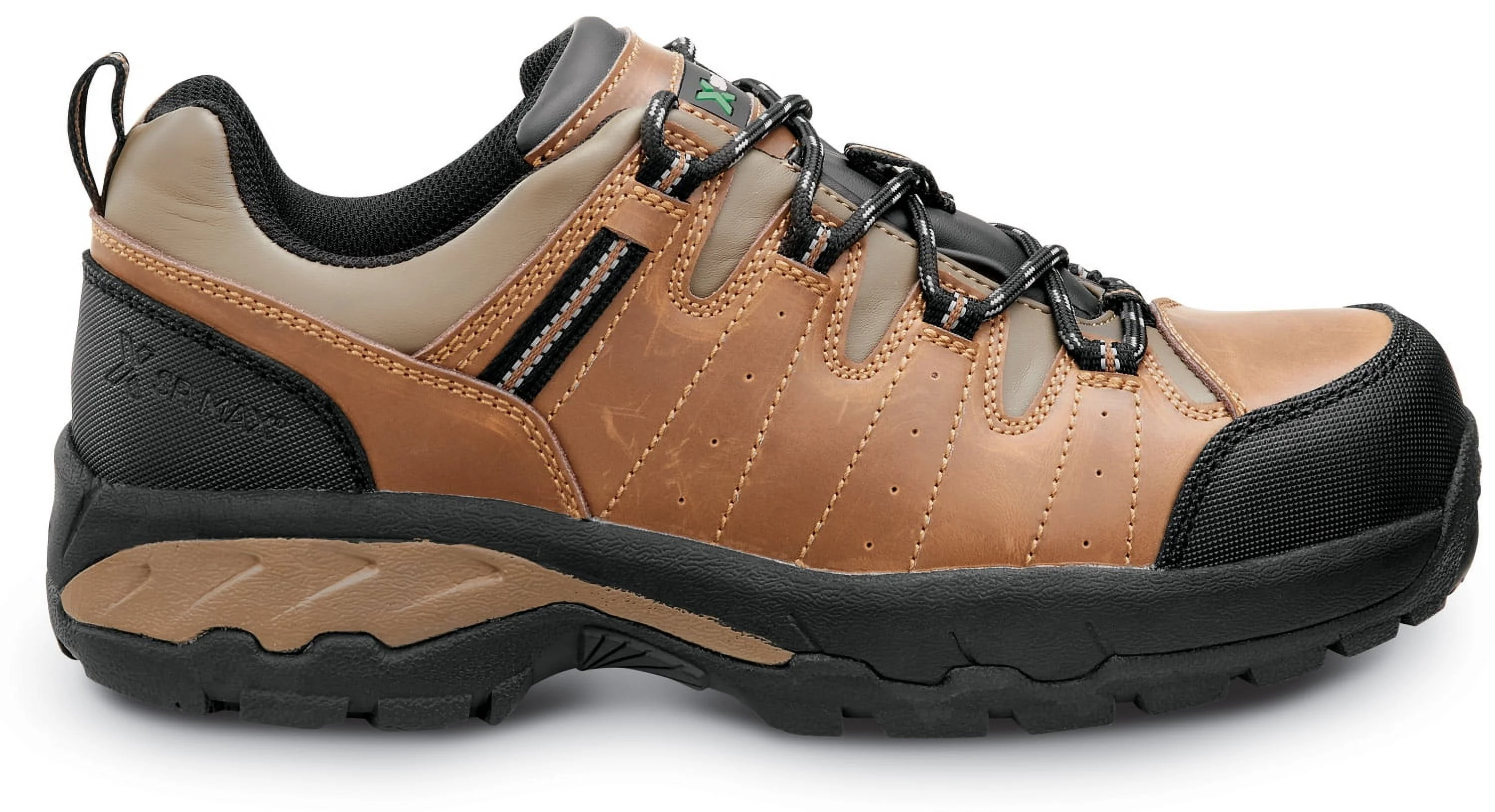 SR Max Winston, Men's, Brown, Low Hiker Style Comp Toe, EH, Slip Resistant Work Shoe. (11.0 M) - Curated Treasures Market