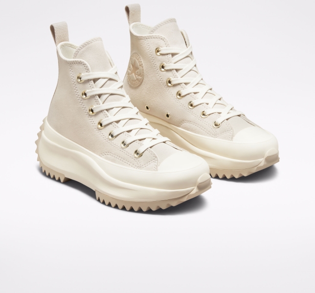 Women's Converse Run Star Hike Platform Earthy Neutrals High Tops Brown | 917-RGCIHK
