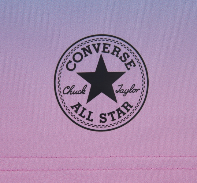 Kids' Converse Gradient Paper Shorts Pink | 634-IUGAHY