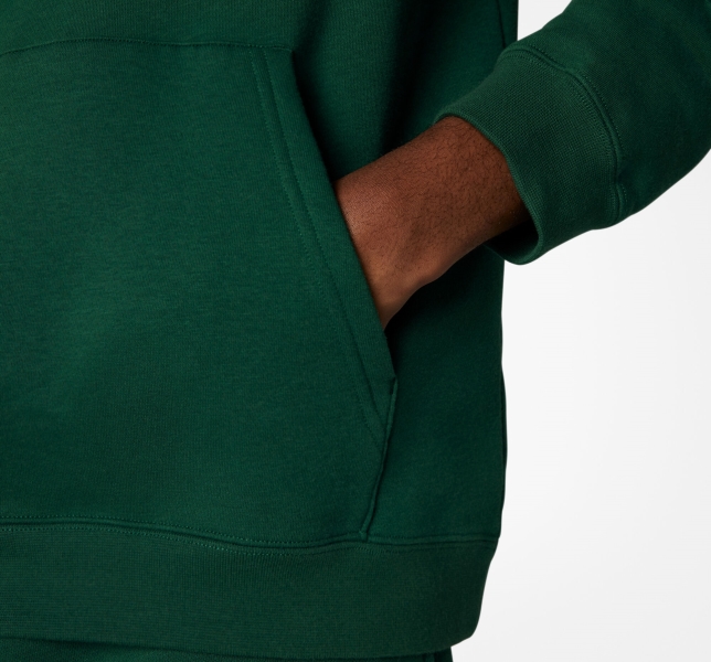 Men's Converse Go-To Embroidered Star Chevron Standard Fit Fleece Hoodie Multicolor | 368-AGPHCN