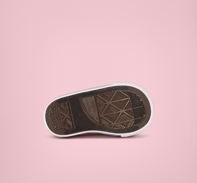 Kids' Converse Chuck Taylor All Star Classic Canvas Shoes Red | 756-NQAHMX