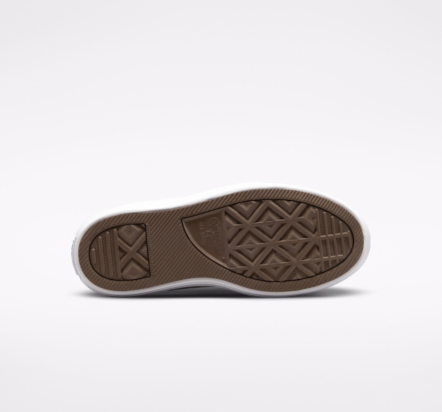 Kids' Converse Chuck Taylor All Star Move Platform Shoes Black / Pink Light Blue / White | 176-EQHNCI