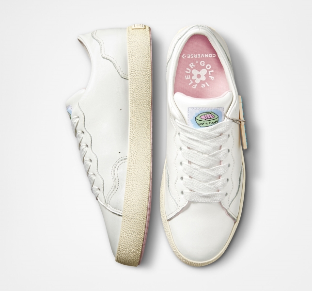 Women's Converse GOLF le FLEUR* GLF 2.0 Low Tops White / White | 450-OBQIEW