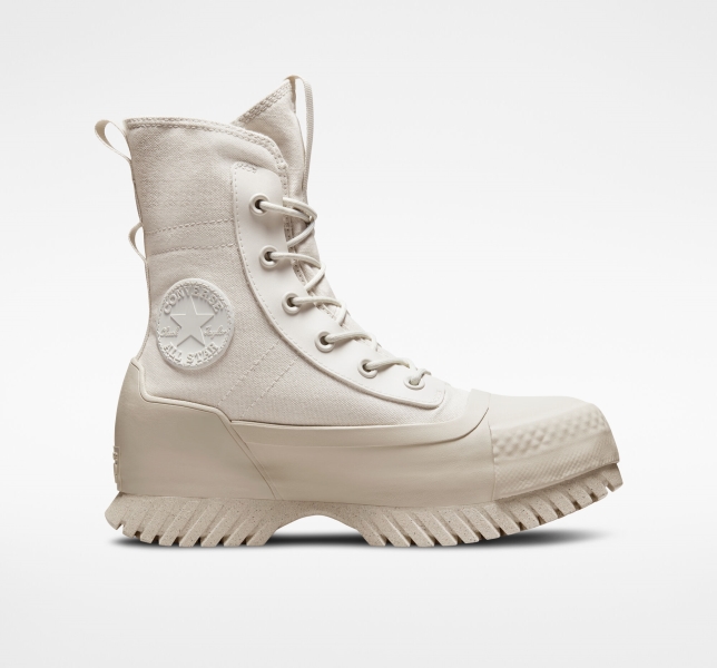 Women's Converse Chuck Taylor All Star Lugged 2.0 Counter Climate Platform Shoes Light Beige / Light Beige | 482-FOLNKW