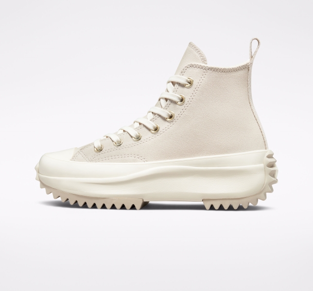 Women's Converse Run Star Earthy Platform Shoes Brown | 846-BYCNZP