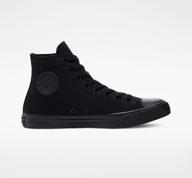Women's Converse Chuck Taylor All Star Classic Canvas Shoes Black | 742-DPNGBV