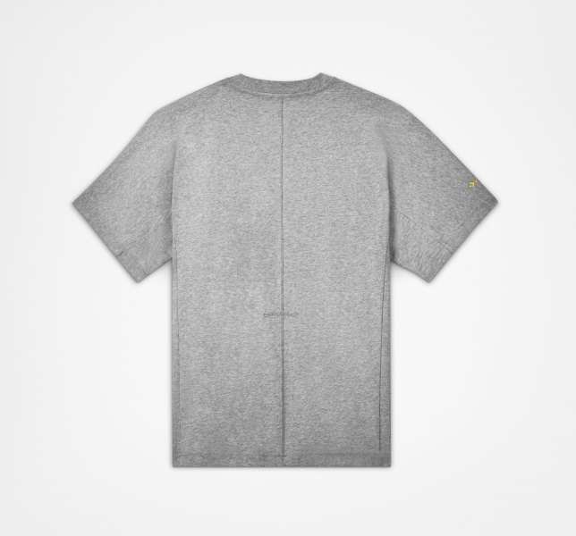 Men's Converse Keith Haring Shapes T Shirts Grey | 312-ODVFPX