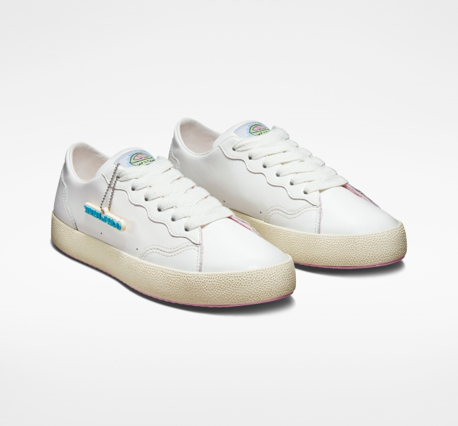 Women's Converse GOLF le FLEUR* GLF 2.0 Low Tops White / White | 450-OBQIEW