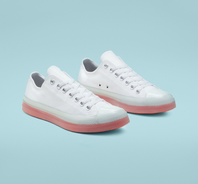Women's Converse Chuck Taylor All Star CX Low Tops White / White / Mango | 175-WCXAMN