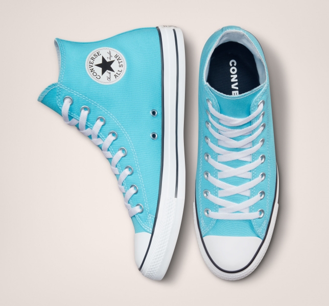 Women's Converse Chuck Taylor All Star Surplus High Tops Blue | 396-NXHJGB