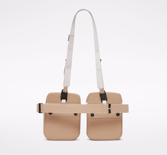 Women's Converse Modular Bags & Backpacks Brown | 526-HZYGBE