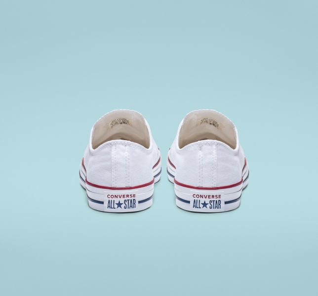 Women's Converse Chuck Taylor All Star Classic Low Tops White | 735-EZDSIW