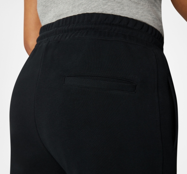 Women's Converse Wide Leg Knit Pants Black | 206-LIHPWZ