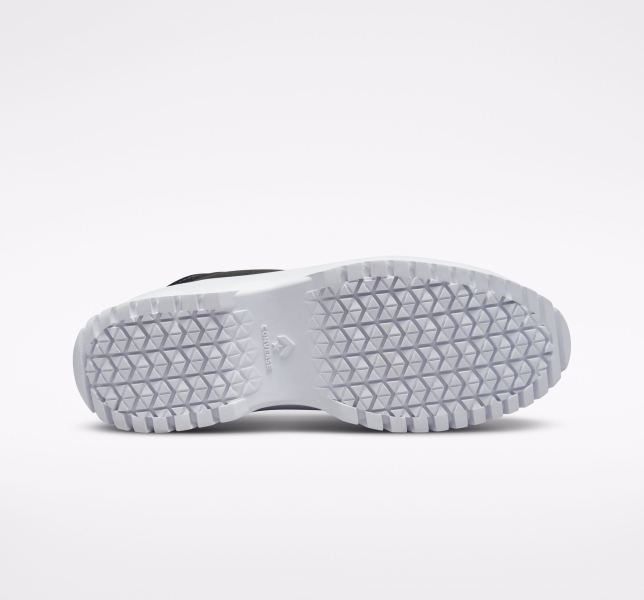 Women's Converse Chuck Taylor All Star Lugged 2.0 Leather Boots Black / White | 950-DISFUT