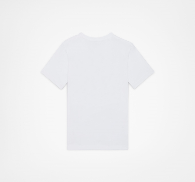 Men's Converse Logo Mixup Graphic T Shirts White | 326-LEDWON