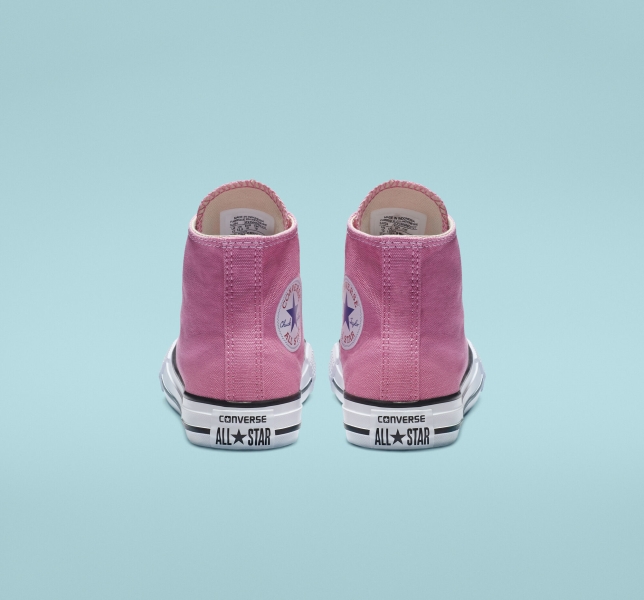 Kids' Converse Chuck Taylor All Star Classic Canvas Shoes Pink | 901-HAEDJS