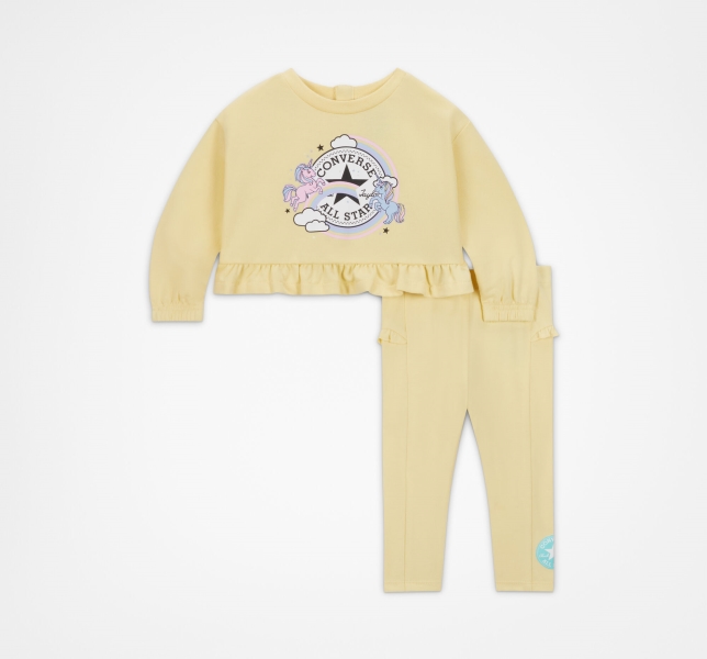 Kids' Converse Ruffle Legging One Piece & Sets Multicolor | 307-PEKQFD