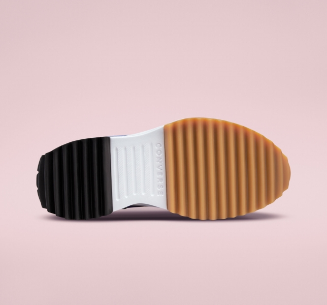 Women's Converse Run Star Seasonal Hike Platform Shoes Purple / Black / White | 651-ZTVYJP