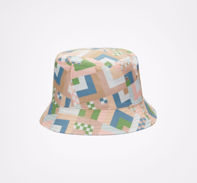 Men's Converse Reversible Hats Multicolor / Indigo | 568-BQAKPE