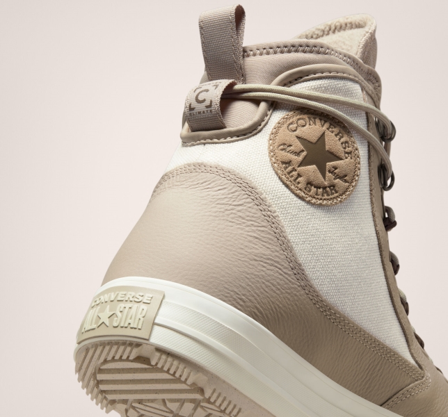 Women's Converse Chuck Taylor All Star All Terrain Boots Light Beige | 968-ZLSWVQ