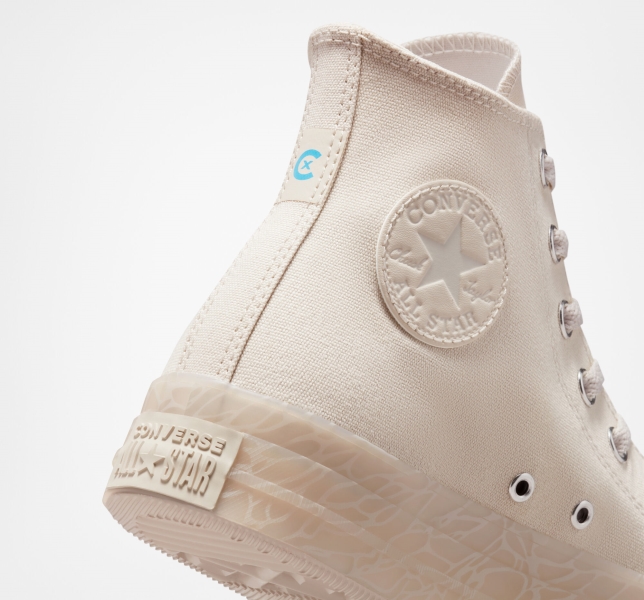 Women's Converse Chuck Taylor All Star CX Tonal Bark High Tops Brown | 537-QXWISP