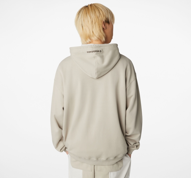 Men's Converse Utility Pocket Pullover Hoodie Multicolor | 532-QWNVLK