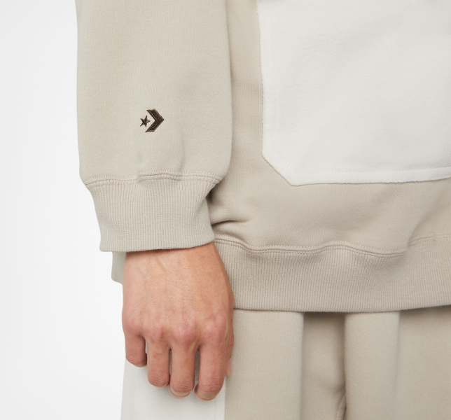 Men's Converse Utility Pocket Pullover Hoodie Multicolor | 325-NYIUDX