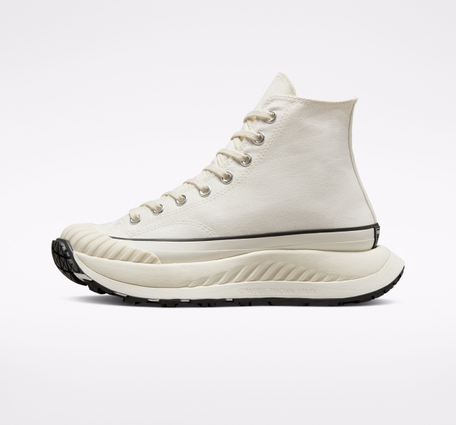 Men's Converse Chuck 70 AT-CX Canvas Shoes White / Black | 153-VKXOAH