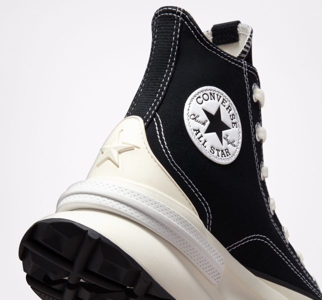 Women's Converse Run Star Legacy CX Platform Shoes Black / White | 706-JXHQOW