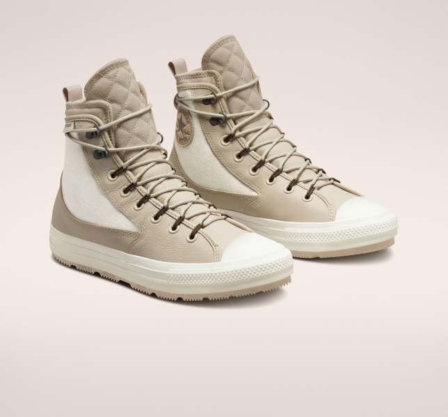 Women's Converse Chuck Taylor All Star All Terrain High Tops Light Beige | 958-UZBVAS