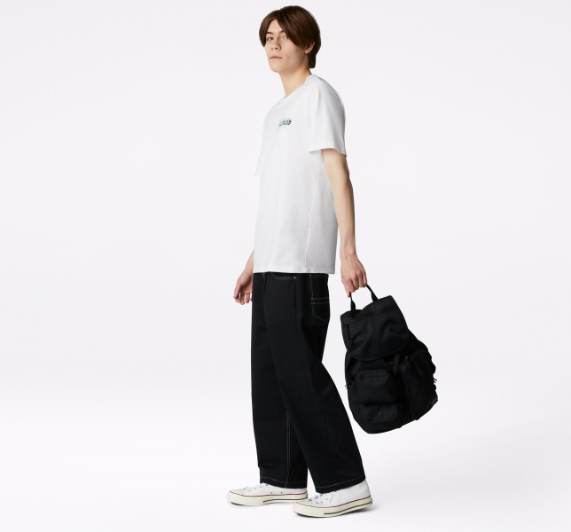 Men's Converse Ripstop Bags & Backpacks Black | 906-RPUHTI