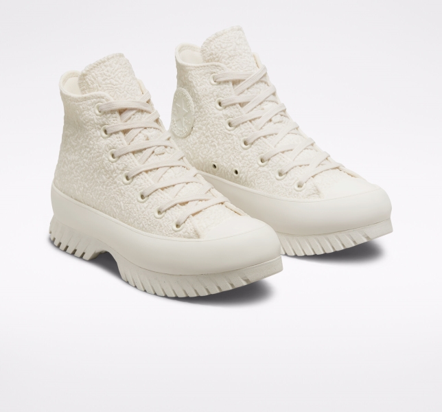 Women's Converse Chuck Taylor All Star Lugged 2.0 Jacquard Platform Shoes Black | 436-XYHISU