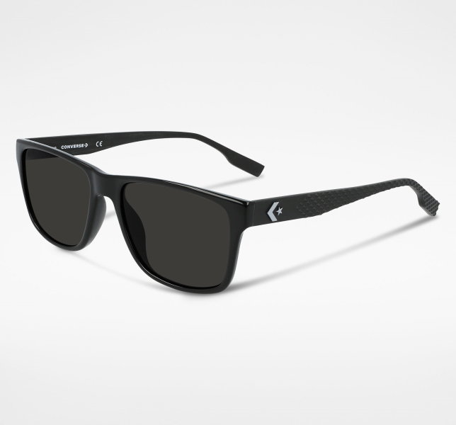 Women's Converse Force Sunglasses Black | 742-ZYTECW