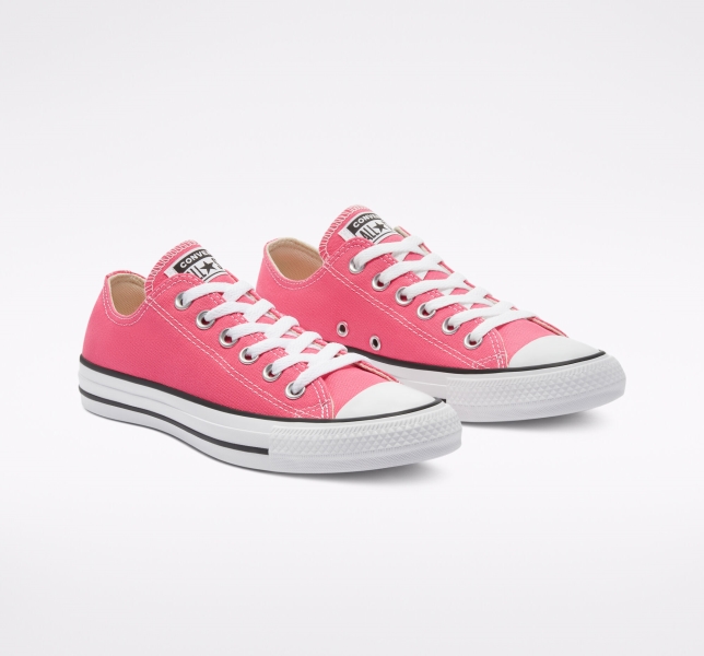 Men's Converse Chuck Taylor All Star Seasonal Canvas Shoes Pink | 382-SKLPWT
