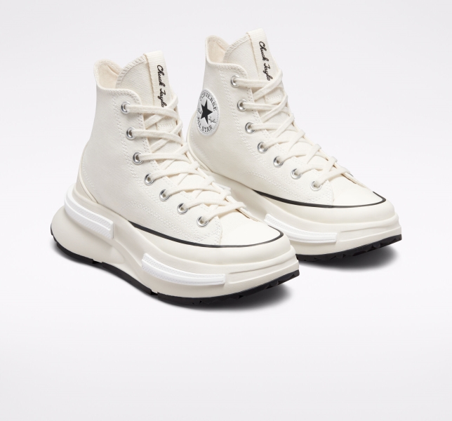 Women's Converse Run Star Legacy CX High Tops Black / White | 386-ELGKDZ
