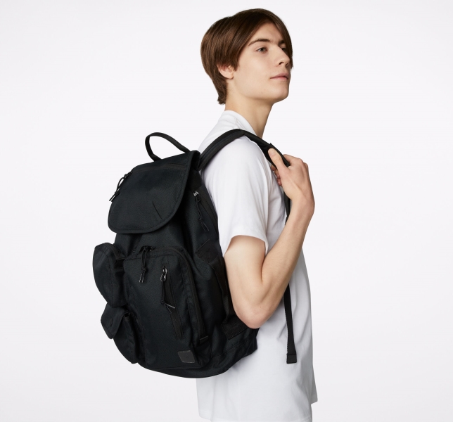 Women's Converse Ripstop Bags & Backpacks Black | 687-OPBANV