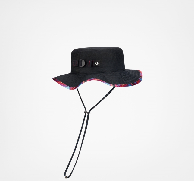 Women's Converse Adjustable Boonie Hats Black | 239-OJWRBD