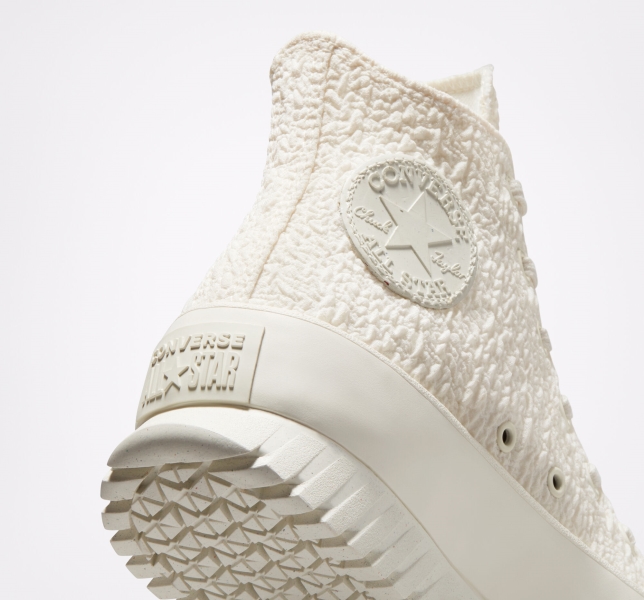 Women's Converse Chuck Taylor All Star Lugged 2.0 Jacquard High Tops Black | 354-JIHYES